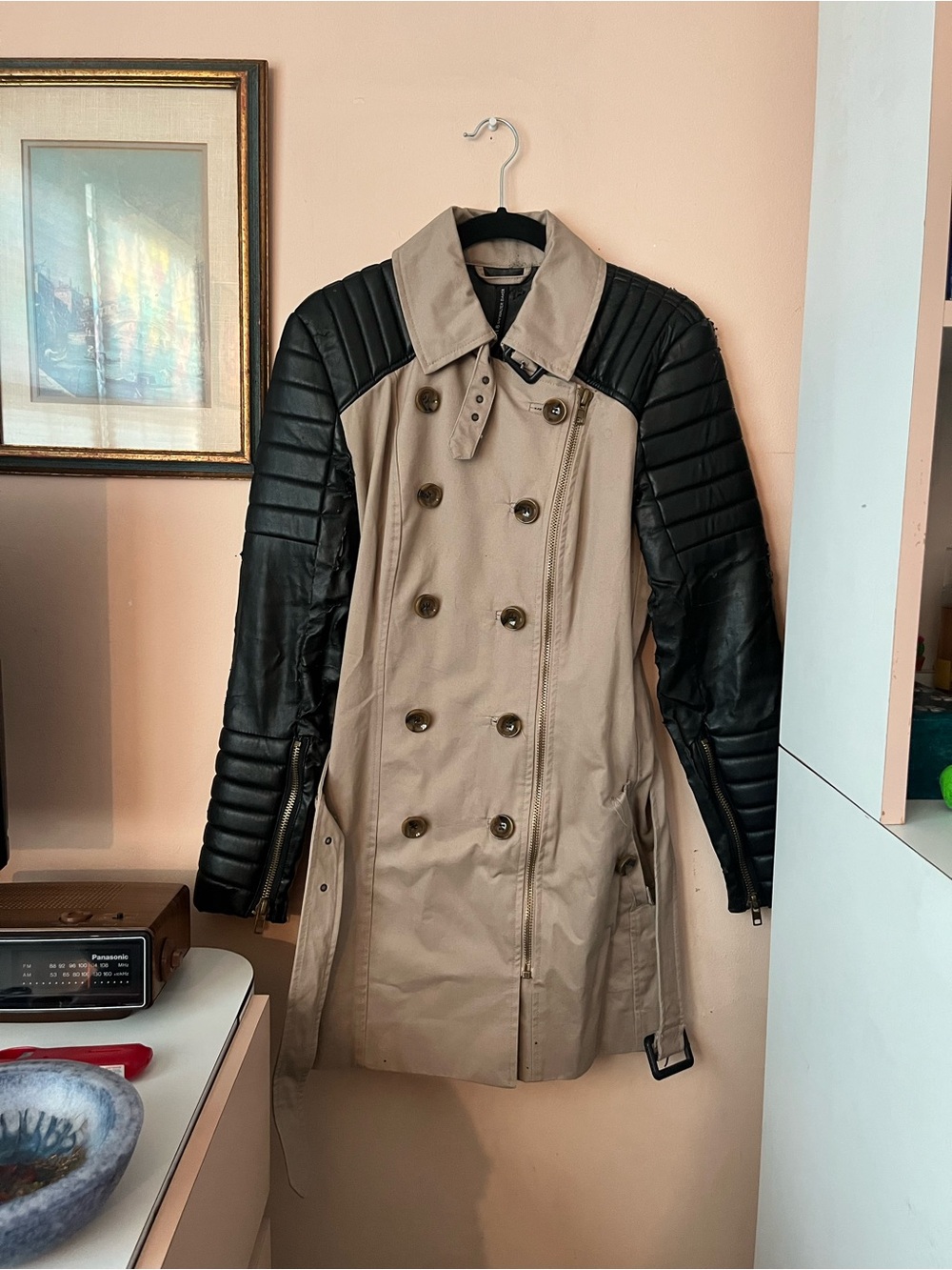 W118 by Walter Baker Keanu trench coat
